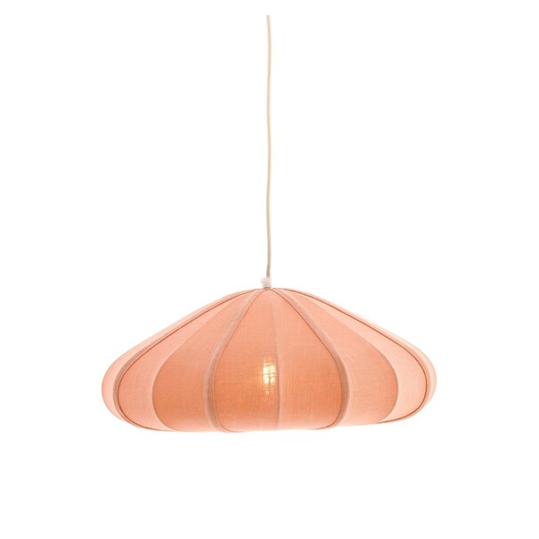 Light en Living Hanglamp Ø50X20 cm Cesano licht roze