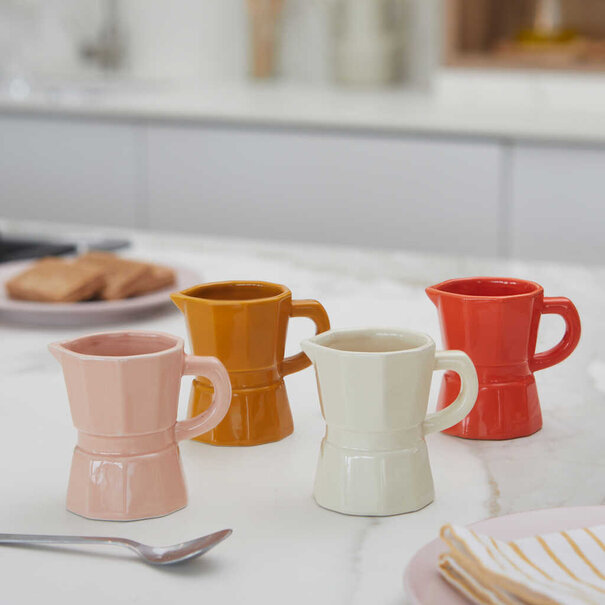 Balvi Koffiekop set Moka Caramel - 4 kleuren