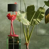 Lampvoet 38,5x27x95 cm OSTRICH roze