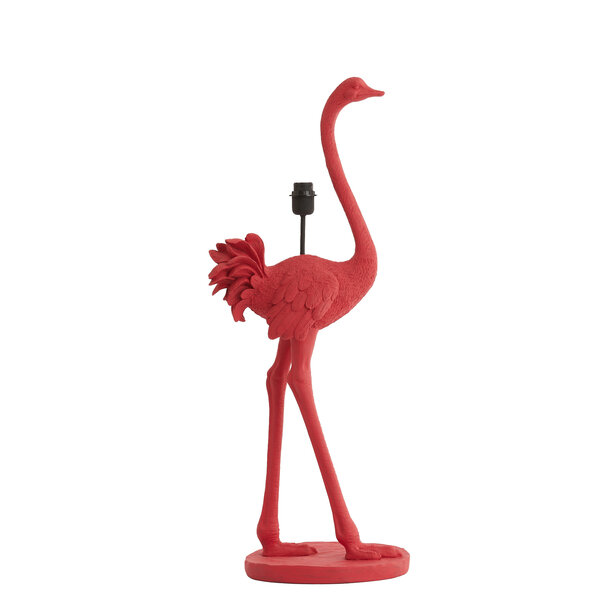 Light en Living Lampvoet 38,5x27x95 cm OSTRICH roze