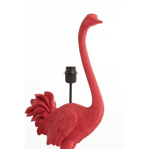 Light en Living Lampvoet 38,5x27x95 cm OSTRICH roze