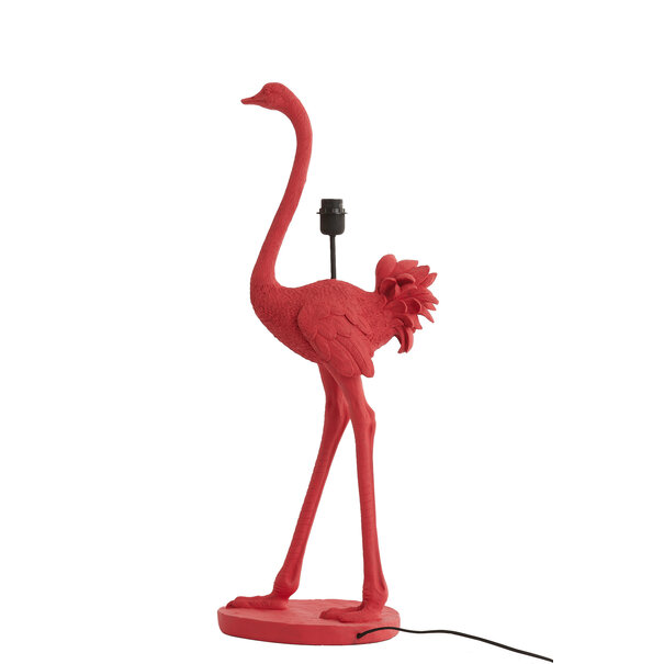 Light en Living Lampvoet 38,5x27x95 cm OSTRICH roze