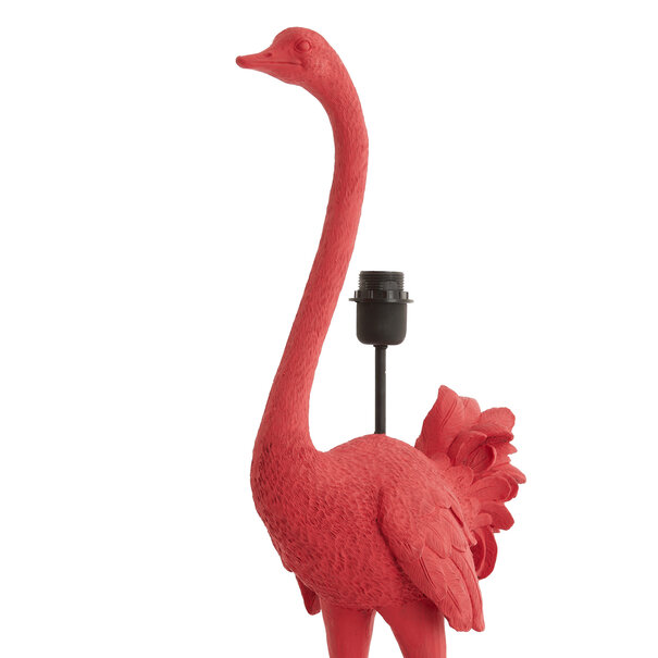 Light en Living Lampvoet 38,5x27x95 cm OSTRICH roze