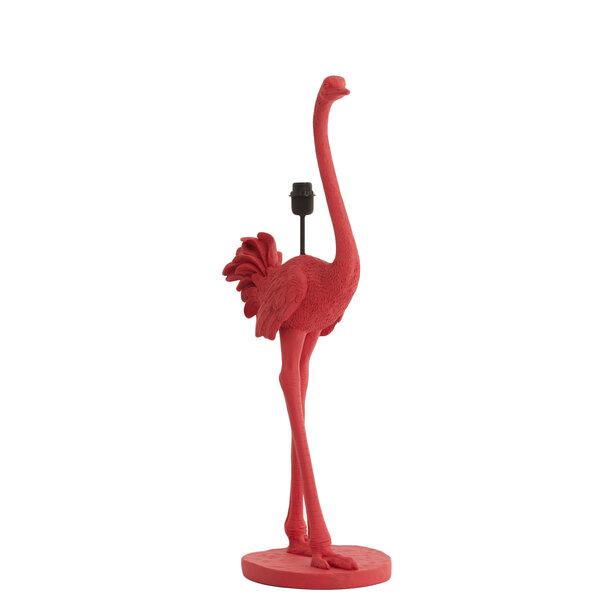 Light en Living Lampvoet 38,5x27x95 cm OSTRICH roze