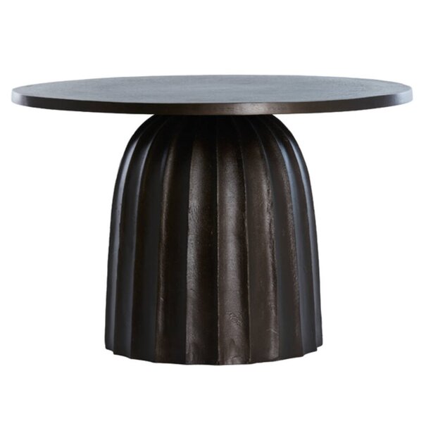 Light en Living Bijzettafel Ø60x38 cm VEGLIA mat donker bruin