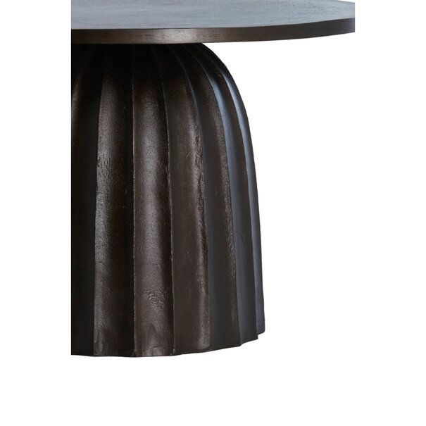 Light en Living Bijzettafel Ø60x38 cm VEGLIA mat donker bruin