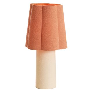 Tafellamp Ø25X50 Cm Musaby wit+roze