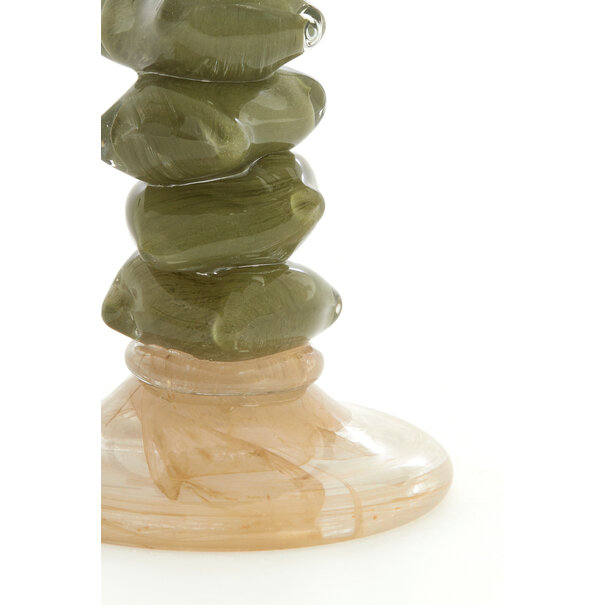 Light en Living Kandelaar Ø11,5X29,5 cm ESTINA groen