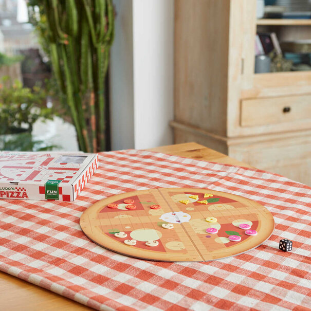 Balvi Ludo's pizza bordspel