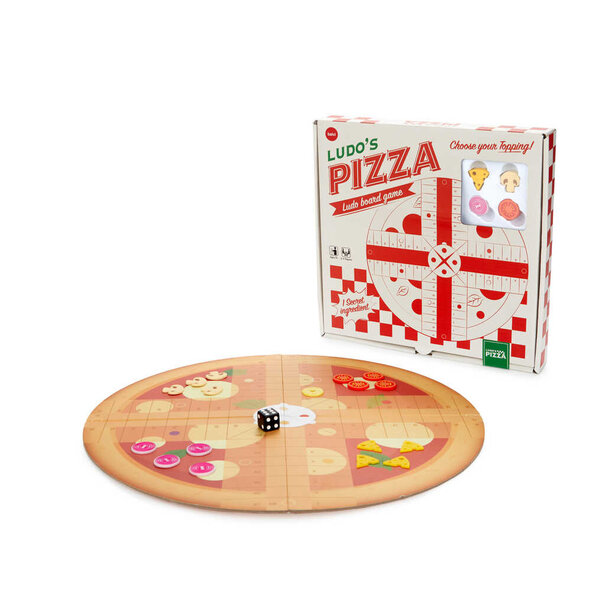 Balvi Ludo's pizza bordspel