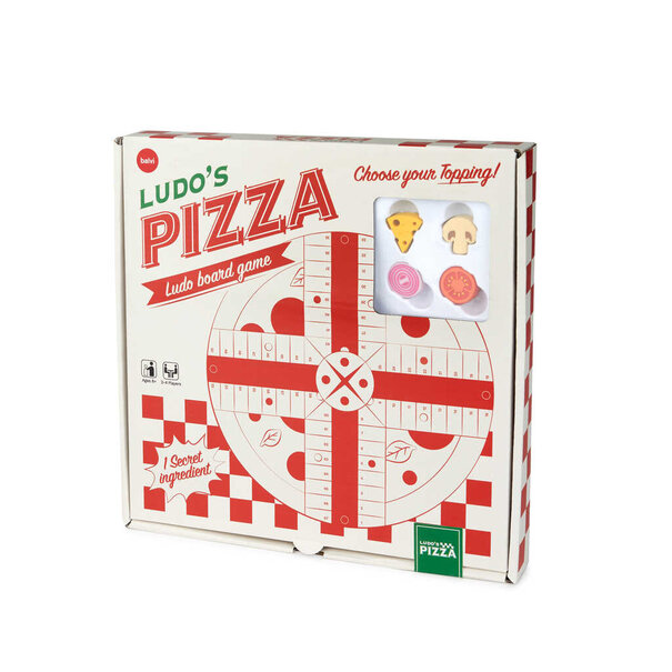 Balvi Ludo's pizza bordspel