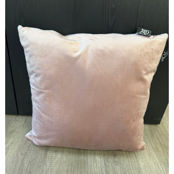 Unique Living Kussen Cilou 45x45cm  - oud roze