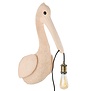Wandlamp 33x28x63 cm PELICAN lichtroze