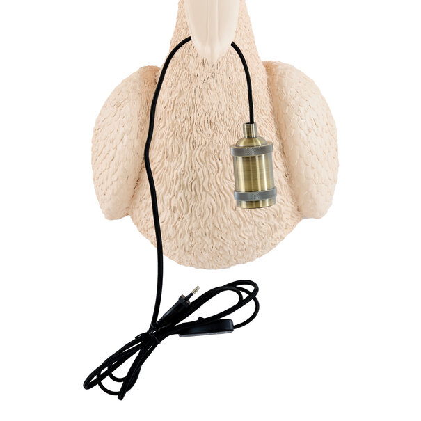 Light en Living Wandlamp 33x28x63 cm PELICAN lichtroze