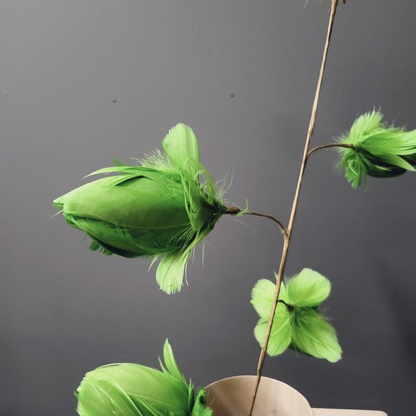 Light en Living Ornament 6 bloemen 90 cm TULIP groen