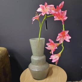 Kunsttak zwaardlelie roze 95 cm