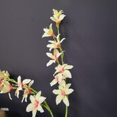 Kunsttak zwaardlelie crème 95 cm