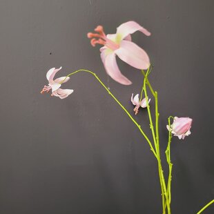 Kunsttak Martagon Lelie 100 cm roze