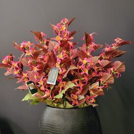 Kunsttak Dovenetel 70 cm Beauty roze