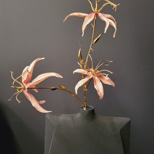 Kunsttak Gloriosa roze