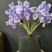 Kunsttak Sweat Pea 66 cm blauw