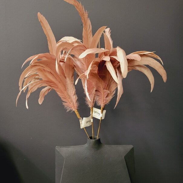 Light en Living Ornament Ø25 x 70 cm Plum oud roze