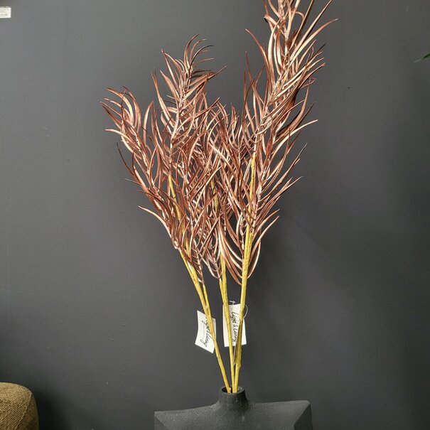 Light en Living Ornament 100 cm LEAF metallic koper