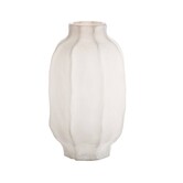 Vaas Ø25x44,5 cm TEJEDA glas licht bruin
