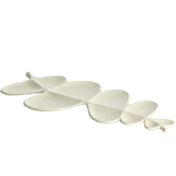 Light en Living Schaal 52x52x2 cm AKAKI creme
