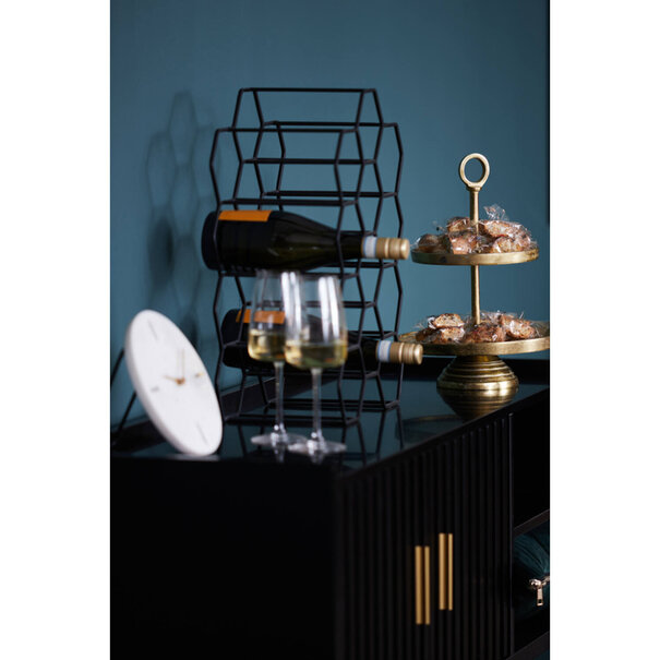 Light en Living Luxe Etagère 2-laags LUTEK Goud – Light & Living