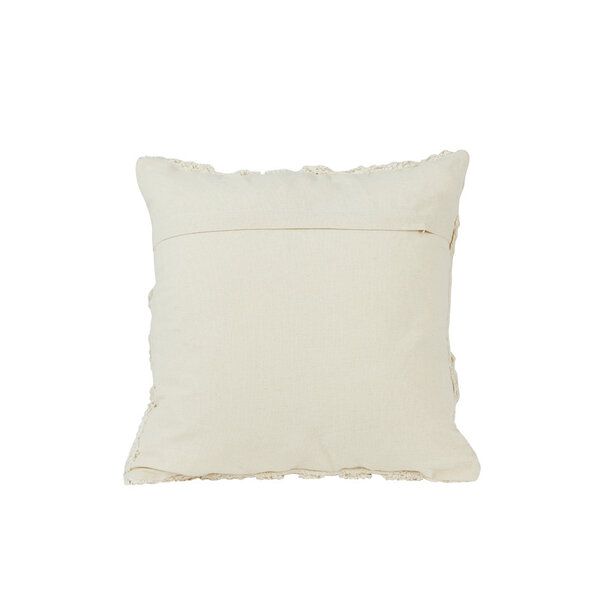 Light en Living Kussen 45x45 cm SARMI crème