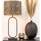 Light & Living Lampvoet JAMIRI 21x13x55 cm - Mat Zwart