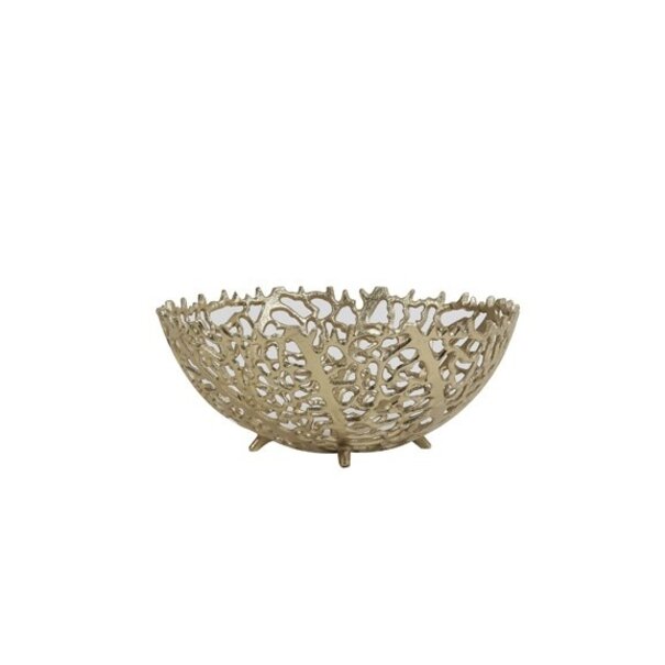 Light en Living Schaal Ø25,5x11 cm GALAXA antiek goud S