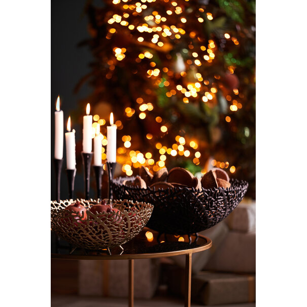 Light en Living Schaal Ø25,5x11 cm GALAXA antiek goud S