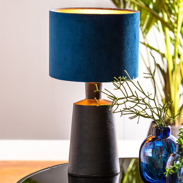 Light en Living Lampvoet 18x14x39 cm BALOE mat zwart