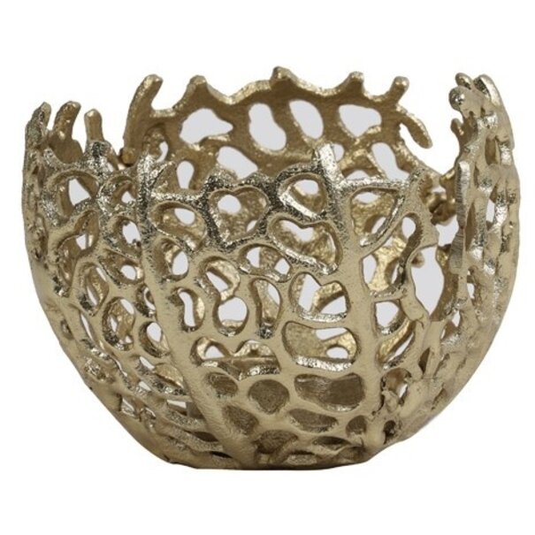 Light en Living Theelicht Ø12x10 cm SABELA antiek goud