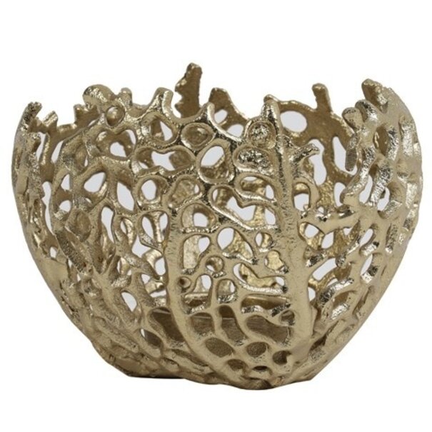 Light en Living Theelicht Ø12x10 cm SABELA antiek goud