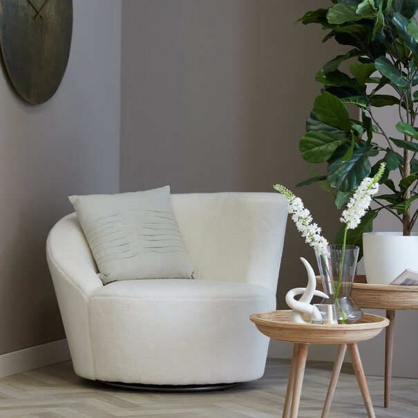 Light en Living Bijzettafel Set van 2 COLON naturel