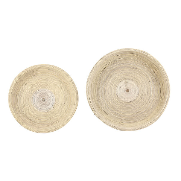 Light en Living Bijzettafel Set van 2 COLON naturel