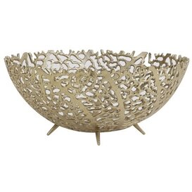 Schaal Ø35,5x14 cm GALAXA antiek goud of zwart