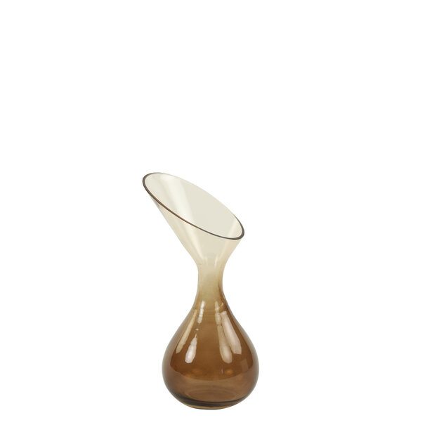 Light en Living Vaas deco Herley bruin - 2 maten