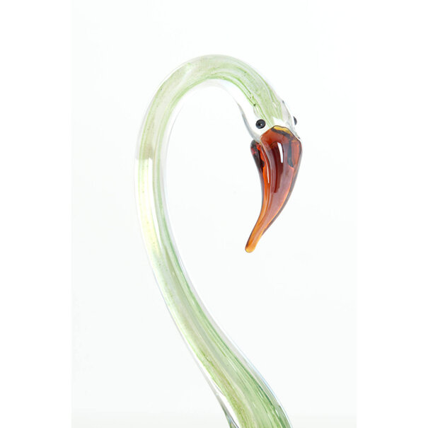 Light & Living Ornament 17x9,5x29 cm SWAN glas groen