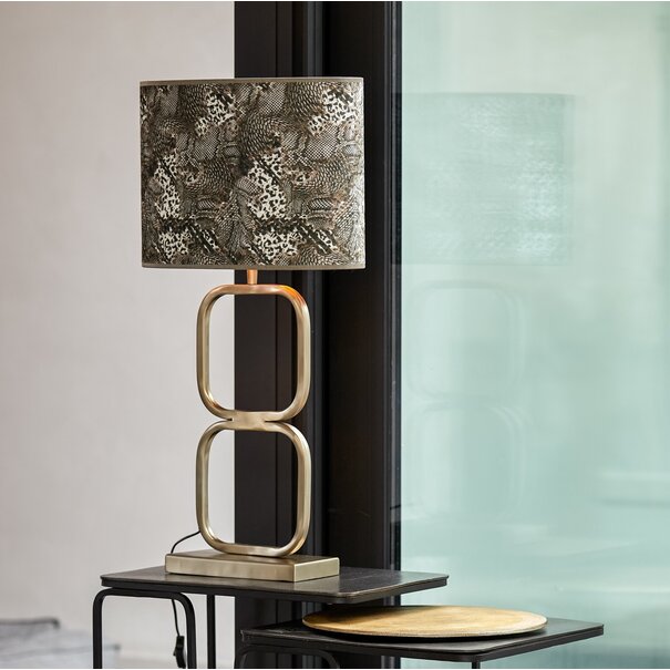 Light en Living Lampvoet 23x11,5x46 cm LUTIKA licht goud