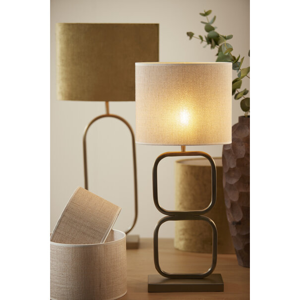 Light en Living Lampvoet 23x11,5x46 cm LUTIKA licht goud