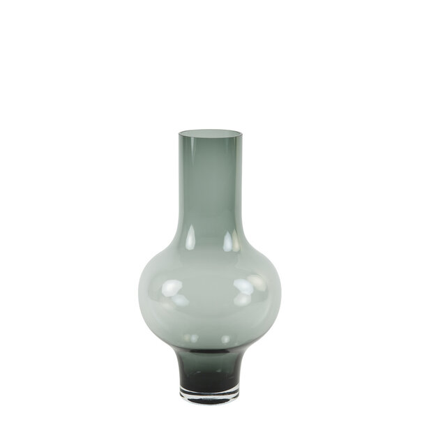 Light en Living Vaas KAELA glas grijs - 2 maten