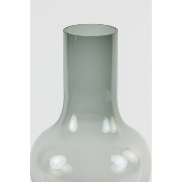 Light en Living Vaas KAELA glas grijs Ø 28 x 62,5 cm
