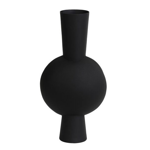 Light en Living Vaas KAVANDU mat zwart - 3 maten