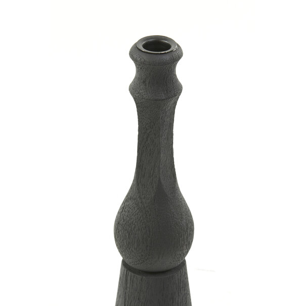 Light en Living Kandelaar TAVOLA hout mat  zwart - diverse afmetingen