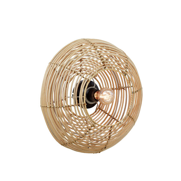 Light en Living Wandlamp Ø50x20 cm MILAN rotan  naturel