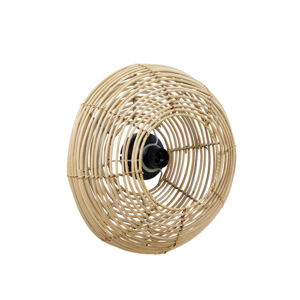 Light en Living WandlamWandlamp Ø50x20 cm MILAN rotan  naturelp Ø40x15 cm MILAN rotan  naturel - Copy